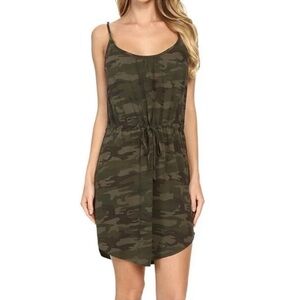 Sanctuary Mother Nature Camo Beach Mini Dress Size Small